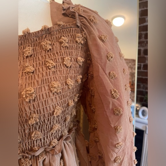 FHERNVI Apparel BAE Dress in Brown :: Size Small - Picture 7 of 7